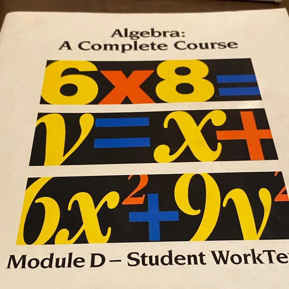 Algebra: A Complete Course Second Edition - Picture 11 of 13